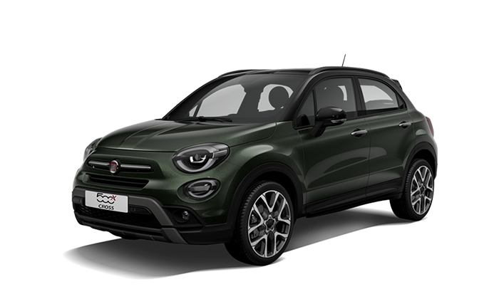 Deze Fiat 500X is vergelijkbaar aan de Volkswagen T-Cross