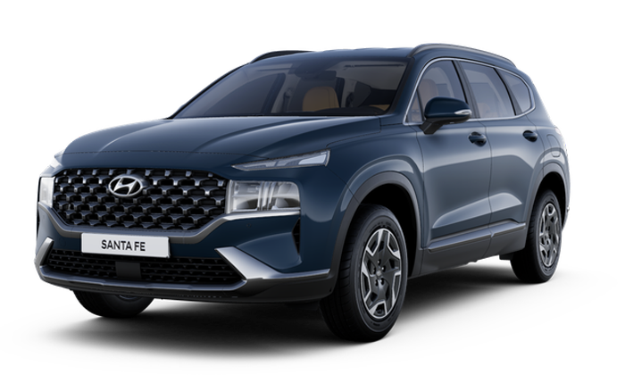 Deze Hyundai SANTA FE is vergelijkbaar aan de Volkswagen Tiguan Allspace