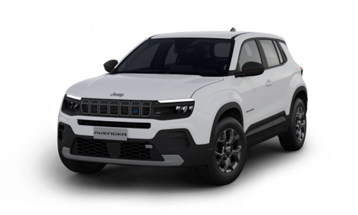 Deze Jeep Avenger is snel leverbaar bij Wittebrug Shortlease