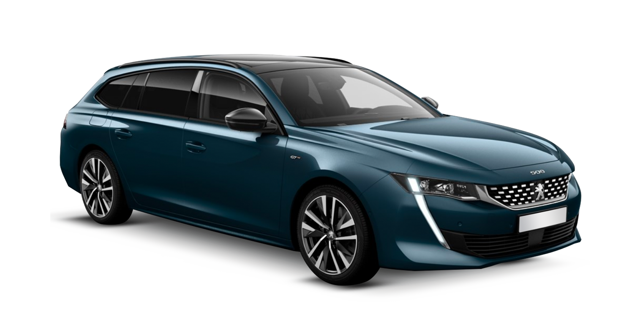 Deze Peugeot 508 SW is vergelijkbaar aan de Volkswagen Passat Variant