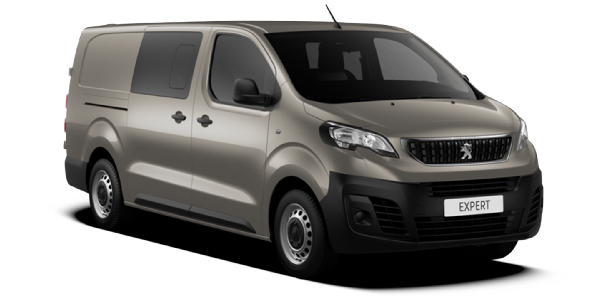 Deze Peugeot Expert dc is vergelijkbaar aan de Volkswagen Transporter Dubbele Cabine