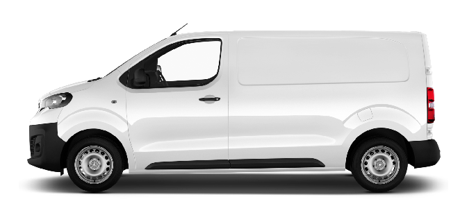 Deze Peugeot Expert is vergelijkbaar aan de Volkswagen Transporter 6m3
