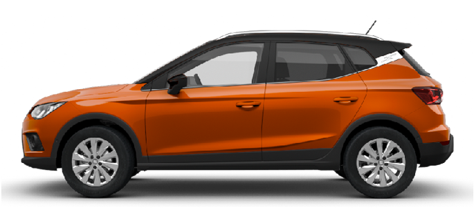 Deze SEAT Arona is vergelijkbaar aan de Volkswagen T-Cross