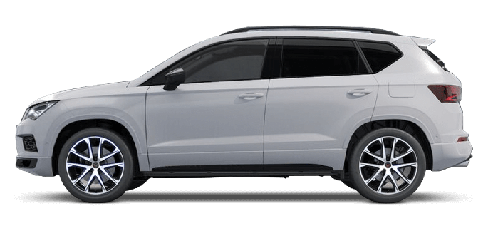 Deze SEAT Ateca is vergelijkbaar aan de Volkswagen Tiguan