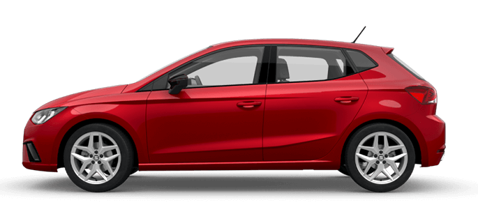Deze SEAT Ibiza is vergelijkbaar aan de Volkswagen Polo