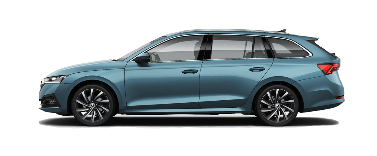 Deze ŠKODA Octavia Combi is vergelijkbaar aan de SEAT Leon ST