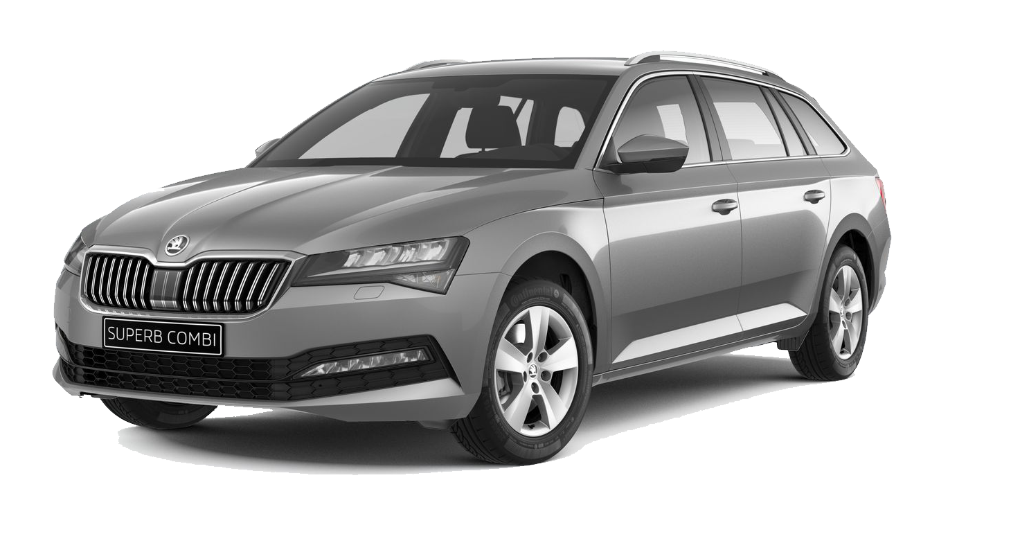 Deze ŠKODA Superb Combi is vergelijkbaar aan de Volkswagen Passat Variant