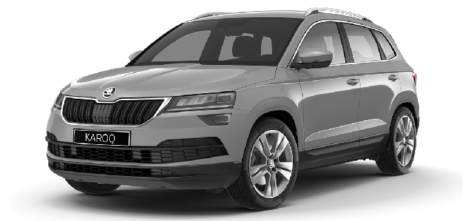 Deze ŠKODA Karoq is vergelijkbaar aan de Volkswagen Tiguan