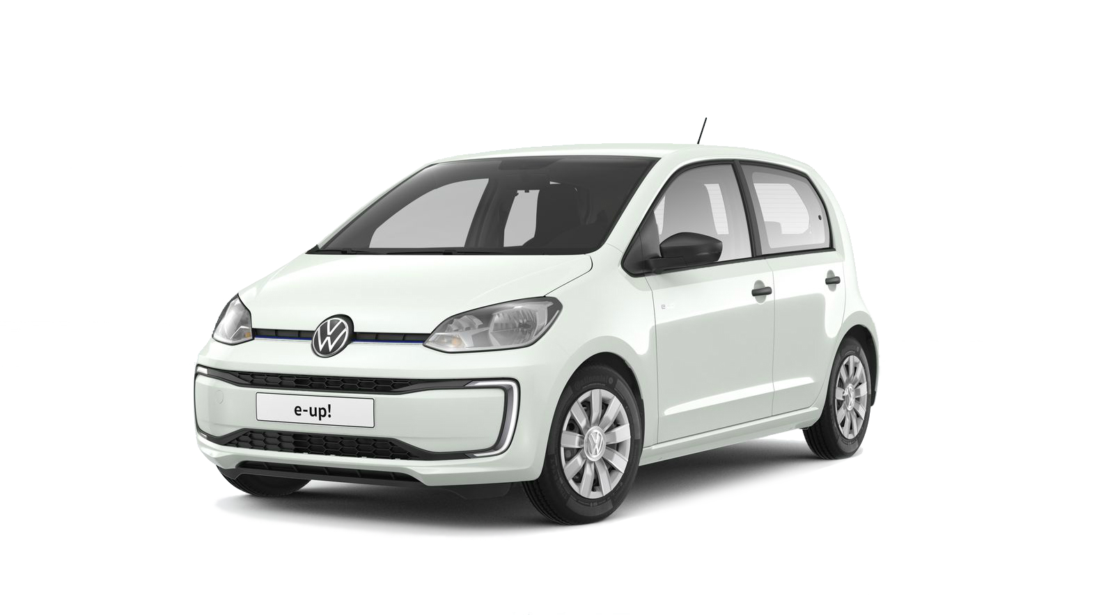 Deze Volkswagen e-up! is vergelijkbaar aan de Seat Mii Electric 