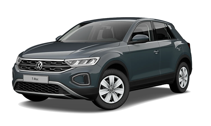 Deze Volkswagen T-Roc is snel leverbaar bij Wittebrug Shortlease